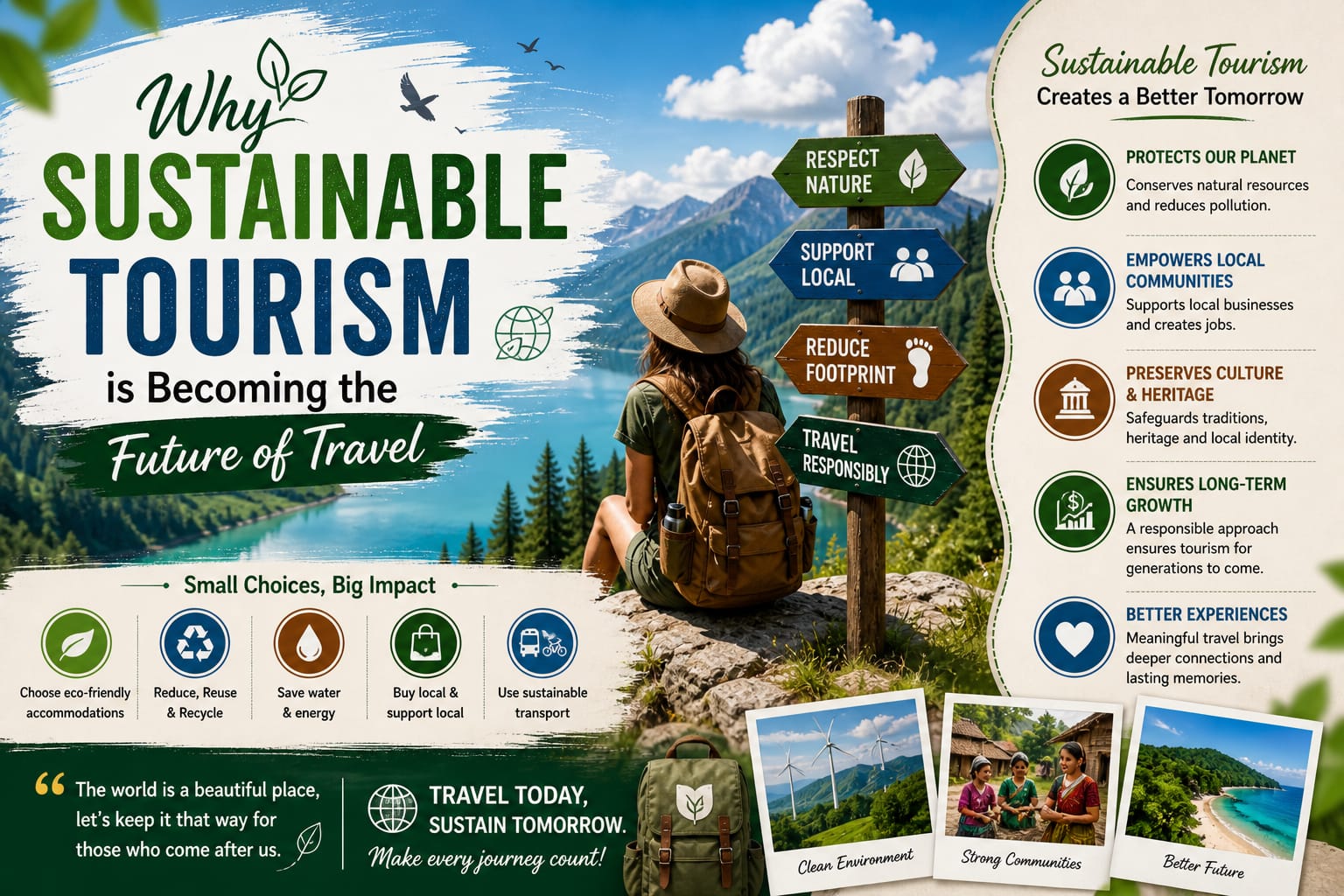 Why Sustainable Tourism is Becoming the Future of Travel - Travelocademy